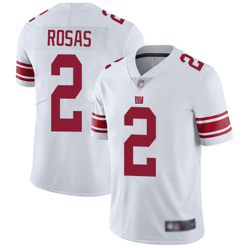 Men New York Giants #2 Aldrick Rosas White Vapor Untouchable Limited Player Football NFL Jersey->new york giants->NFL Jersey